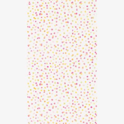 The Rug Seller Lots Of Dots Wallpaper 111284 by Scion in Blancmange Raspberry Citrus&nbsp;Roll