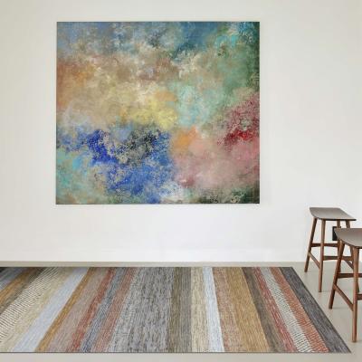 The Rug Seller Galleria Stripe Rugs 63844 9248 in Multi&nbsp;280x380cm