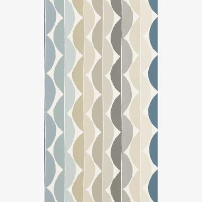 The Rug Seller Yoki Retro Wallpaper 110831 by Scion in Slate Denim Blue&nbsp;Roll
