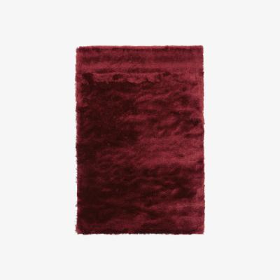 The Rug Seller Whisper Shiney Plain Shaggy Rugs in Mars&nbsp;120x180cm