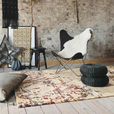 The Rug Seller Anapurna Rugs 51901 by Brink and Campman in Natural and Multicolours
