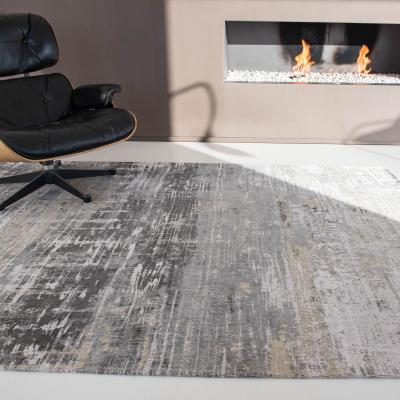 The Rug Seller Louis De Poortere Modern Abstract Atlantic Streaks Rugs 8716 in Coney Grey&nbsp;170x240cm