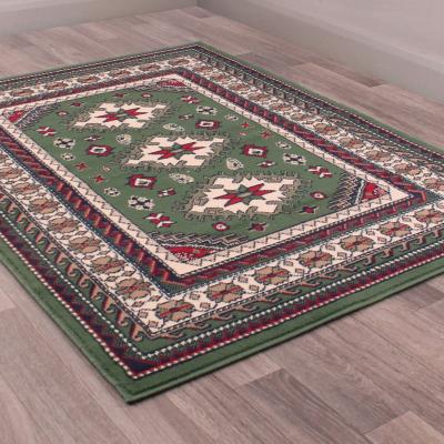 The Rug Seller Malak Rugs in Green by Rugstyle&nbsp;80x150cm