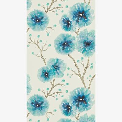 The Rug Seller Kabala Wallpaper 111081 by Harlequin in Lagoon Blue&nbsp;Roll
