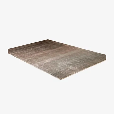 The Rug Seller Velvet Rugs in Earth Grey