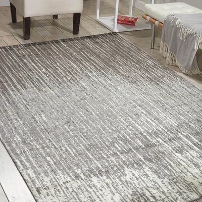 The Rug Seller Nourison Twilight Rugs TWI14 in Smoke&nbsp;168x244cm