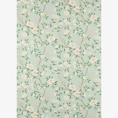 The Rug Seller Romeys Garden Wallpaper 311336 by Zoffany in Sea Green&nbsp;Roll