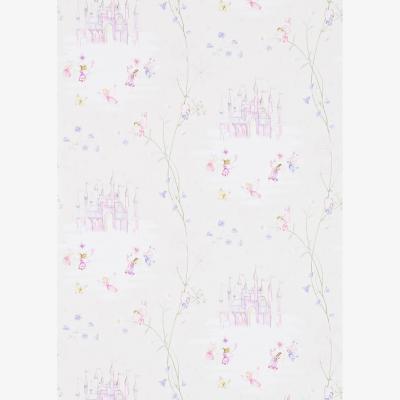 The Rug Seller Fairy Castle Wallpaper 214047 by Sanderson in Vanilla White&nbsp;Roll