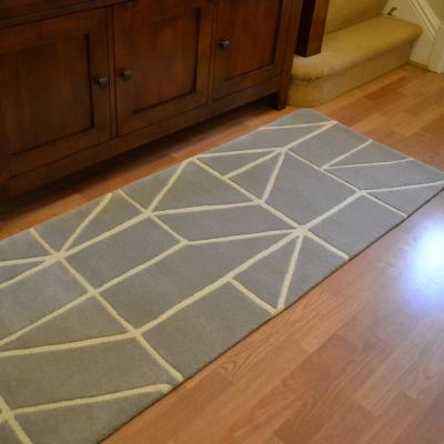 The Rug Seller Viso Geometric Rugs in 24004 Steel Grey by Scion