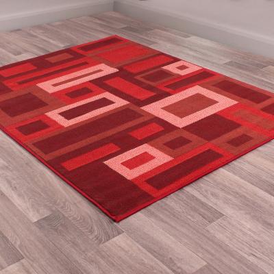 The Rug Seller Harvard Rugs in Red by Rugstyle