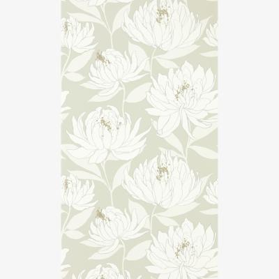The Rug Seller Sebal Wallpaper 112129 by Harlequin in Earth Silver Grey&nbsp;Roll