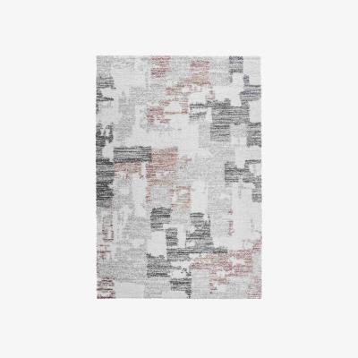 The Rug Seller Mehari 23323 6414 Abstract Shaggy Rugs in Grey