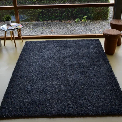 The Rug Seller Quartz 067108 Shaggy Wool Designer Rugs by Brink and Campman