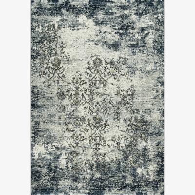 The Rug Seller Canyon Traditional Distressed 52004 5747 Rugs in Blue&nbsp;133x195cm