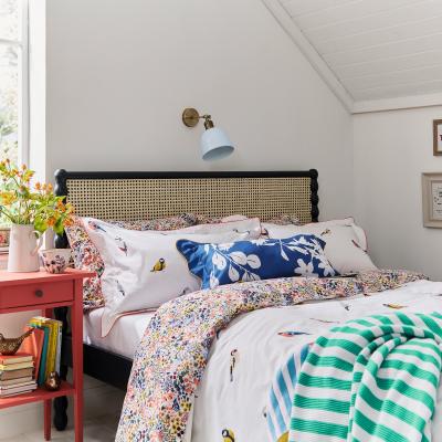 The Rug Seller Dawn Chorus Birds Bedding by Joules in Multi220x260cm
