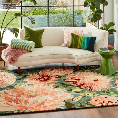The Rug Seller Dahlia 142408 Rugs by Harlequin in Coral Wilderness170x240cm