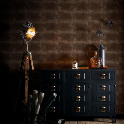 The Rug Seller Igneous Wallpaper W0151 01 by Clarke and Clarke in Bronze Brown&nbsp;Roll