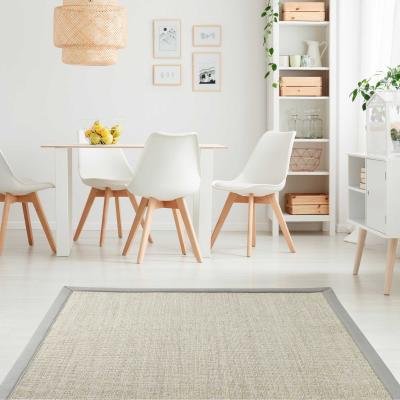 The Rug Seller Boucle Sesame Natural Fibre Sisal Bordered Camel Rugs&nbsp;160x230cm
