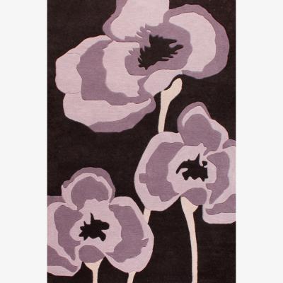 The Rug Seller Poppie rugs in Purple by URCO&nbsp;60x110cm