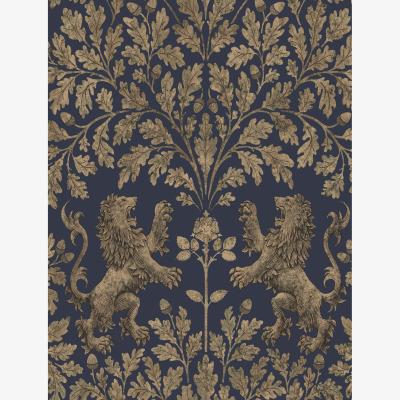 The Rug Seller Boscobel Oak Wallpaper 116 10039 by Cole & Son in Metallic GilverRoll