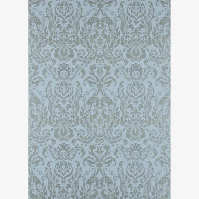 The Rug Seller Brocatello Wallpaper 312111 by Zoffany in Stockholm Blue&nbsp;Roll