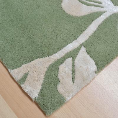 The Rug Seller Leaf Trail Rugs in Green