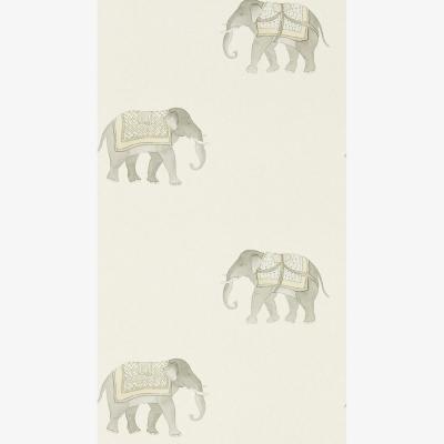 The Rug Seller India Wallpaper 216333 by Sanderson in Silver IvoryRoll