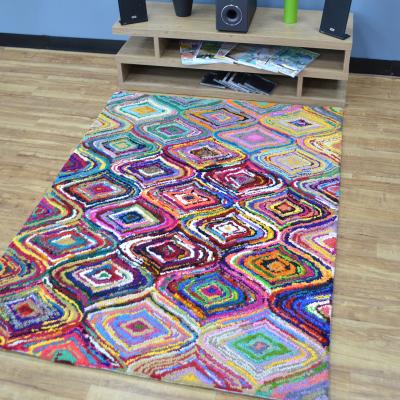 The Rug Seller Cotton Chindi Aston Multicoloured Rugs 05&nbsp;120x170cm