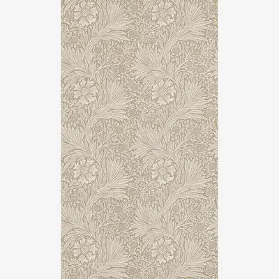 The Rug Seller Marigold Wallpaper 210371 by Morris & Co in Linen Beige&nbsp;Roll
