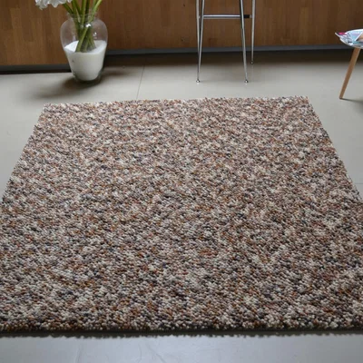 The Rug Seller Dots 170501 Shaggy Wool Designer Rugs by Brink and Campman