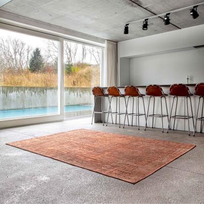 The Rug Seller Louis De Poortere Abstract Structures Baobab Rugs 9199 in Za Copper&nbsp;200x280cm