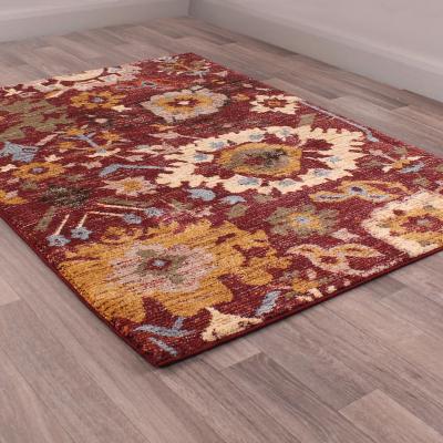 The Rug Seller Cashmere Rugs 5565 A in Red