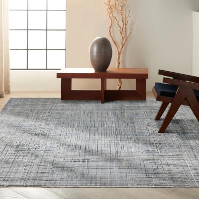 The Rug Seller CK50 Calvin Klein Balian Distressed Rugs CK54 in Blue304x402cm