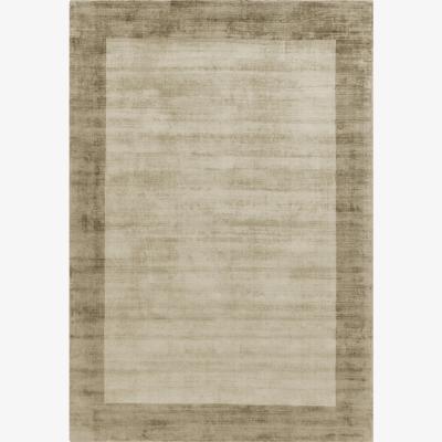 The Rug Seller Blade Border Rugs in Smoke Putty&nbsp;200x200cm