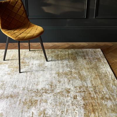 The Rug Seller Gatsby Modern Abstract Metallic Viscose Rugs in Autumn&nbsp;160x230cm