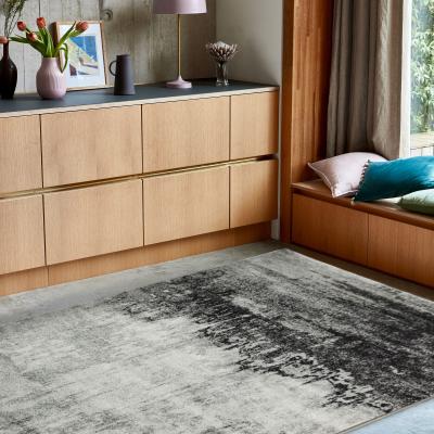 The Rug Seller Nova Rugs NV03 in Distress Grey