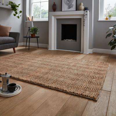 The Rug Seller Bazaar Jute Rugs 17965 in Natural&nbsp;150x230cm