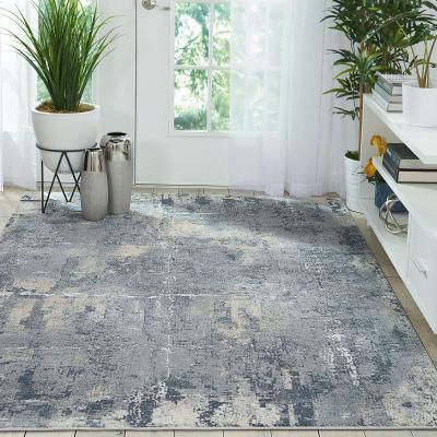 The Rug Seller Rustic Textures Rugs RUS06 in GRYBG