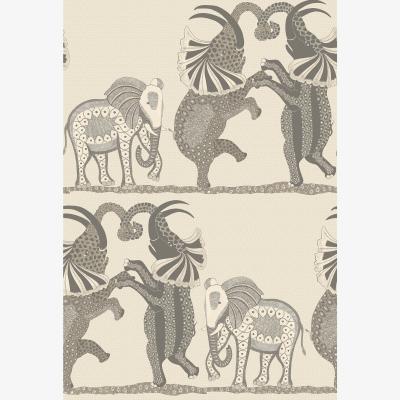 The Rug Seller Safari Dance Wallpaper 8037 by Cole & Son in Stone WhiteRoll
