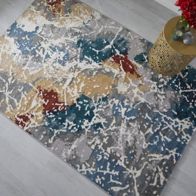 The Rug Seller Zoe 1803 X Rugs in Abstract Distressed Multi&nbsp;120x170cm