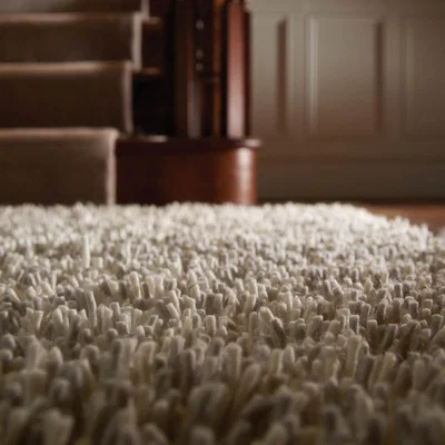 The Rug Seller Imperial Shaggy Wool Rugs in Light Mix&nbsp;120x170cm