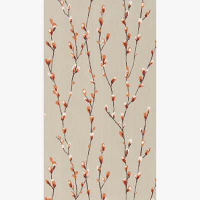 The Rug Seller Salice Wallpaper 111470 by Harlequin in Tangerine Gilver&nbsp;Roll