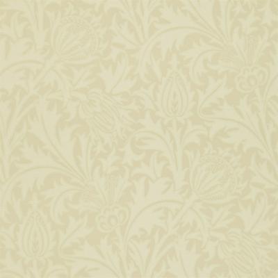 The Rug Seller Thistle Wallpaper 210485 by Morris & Co in Ivory WhiteRoll