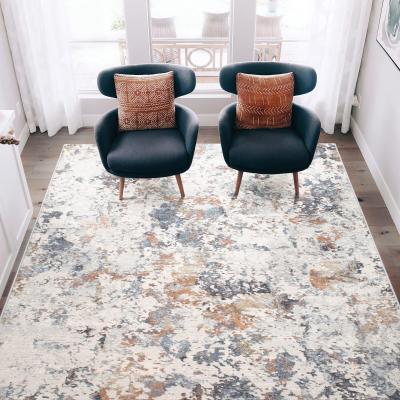 The Rug Seller Canyon Abstract Modern Rugs 52023 6616 in Cream&nbsp;160x230cm
