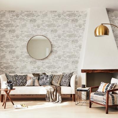 The Rug Seller Shamwari Wallpaper 112243 by Harlequin in Chalk Slate Grey&nbsp;Roll