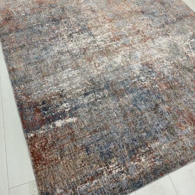 The Rug Seller Anatolia Tiger Lily Distressed Abstract Rugs in Rust Cream&nbsp;230x160cm