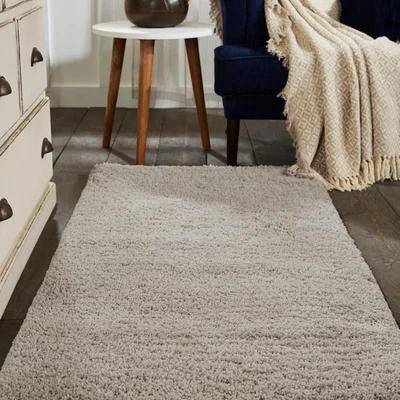 The Rug Seller Louise 02 Slate Rugs by Concept in Silver