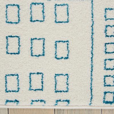 The Rug Seller Miles DS202 Rugs in Ivory by Nourison&nbsp;122x183cm