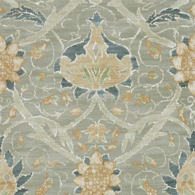 The Rug Seller Montreal Wallpaper 216433 by Morris & Co in Grey Charcoal&nbsp;Roll
