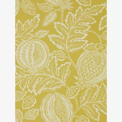 The Rug Seller Cantaloupe Wallpaper 216762 by Sanderson in Caraway Yellow&nbsp;Roll